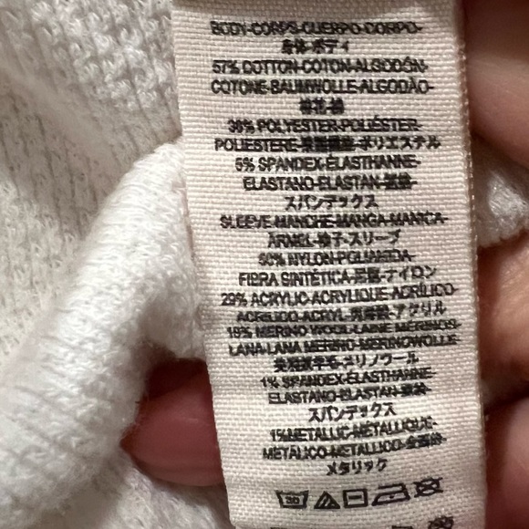 - Free People Roset Cuff Thermal Shirt S - Picture 7 of 9